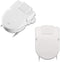 Mike Panel Cubicle Clip for Fabric Panels Standard Size Pack of 20, 40-Sheet Capacity, White