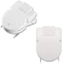 Mike Panel Cubicle Clip for Fabric Panels Standard Size Pack of 20, 40-Sheet Capacity, White