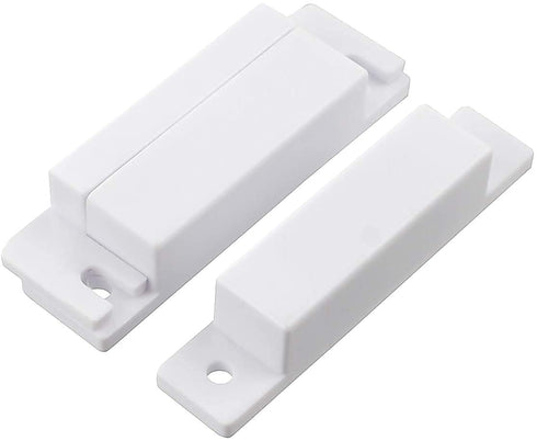 Dairzitv MC-31 10 Surface Mount Wired NC Door Contact Sensor Alarm Magnetic Reed Switch White pcs