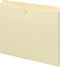 Smead File Jacket, Straight-Cut Tab, Flat-No Expansion, Letter Size, Manila, 100 per Box (75410)