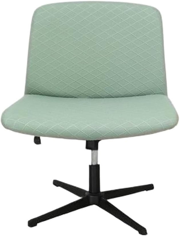 GHAKKE Checkered Jacquard Criss Cross Chair Covers Stretch Armless Chair Slipcovers Solid Color