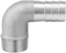 Joywayus 1" Hose Barb x 3/4" NPT Male Home Brew Pipe Fitting - Stainless Steel 90 Degree Elbow Adapter