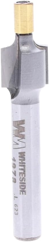 Whiteside Router Bits 1978 Round Over Bit with Small Pilot 1/16-Inch Radius 3/8-Inch Large Diameter