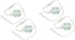 Healifty 4pcs Padded Limb Straps for Patient Safety Wrist and Ankle Bundling