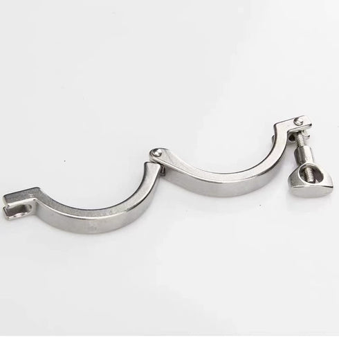 ZGHQHCDRH 1pcs 304 Applications(154mmx168mm) Stainless Steel Tri Clamp Ferrule - Heavy Duty Sanitary Fitting