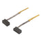 445861-03 445861-25 Carbon Brush Set for DEWALT Power Tools DW402 DW421 (4PCS)