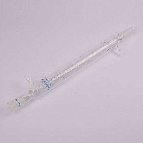 Borosilicate Glass Allihn Condenser, 24/40 Joint, 300mm Jacket Length Lab Glass