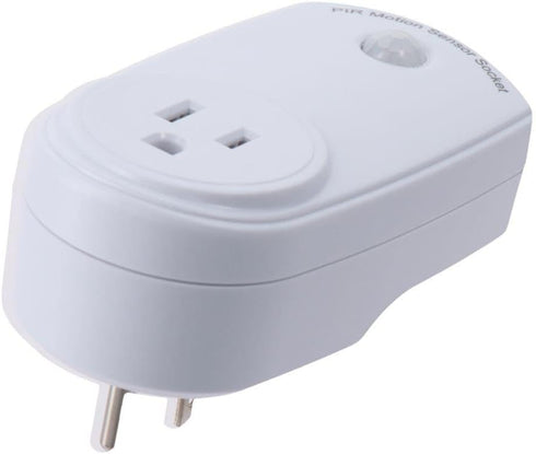 Urjumpea Motion Sensor Switch, Motion Sensor Light Socket Human Infrared Induction Outlet and American Standard Plug