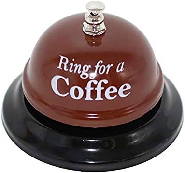 KiaoTime Call Bell Ring for Service - Desk Kitchen Bar Counter Top, Coffee, Stage Hens Party Wedding Accessory