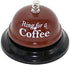 KiaoTime Call Bell Ring for Service - Desk Kitchen Bar Counter Top, Coffee, Stage Hens Party Wedding Accessory