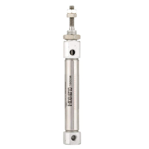 Pneumatic Air Cylinder CDJ2B10-30B, 10mm Diameter 30mm Stroke Double Acting Stainless Steel Hydraulic Cylinder