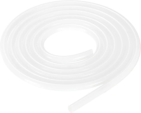 DMiotech 2mm ID 4mm OD 3.3 Feet Translucent Silicone Tube, Industrial Silicone Tubing for Water Air Pump