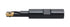 Accusize Industrial Tools 3/8'' 90 Deg Square Shoulder End Mill, 3'' Overall Length, Apkt11t3 Inserts, 1 Flute