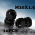 ZKSM (10Pcs), M20 1.5 6-12 Cable Glands Nylon Cable Glands Waterproof x Glands Range Black Cable Connector