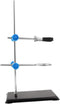 Mobestech Iron Stand Mini Clamps Micro Set, Miniature Tools Lab Condenser Clamp Chemistry Equipment