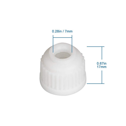 StonyLab Thermometer Inlet Adapter with 19/22 Inner Joint, 80mm Height for Distillation Apparatus