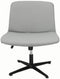 Generic Stretch Criss Cross Chair Covers Rhombus Jacquard Armless Chair Slipcovers Washable Office