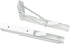 HOMSFOU Foldable Steel Shelf Bracket Triangular Support for Wall Mounted Storage for