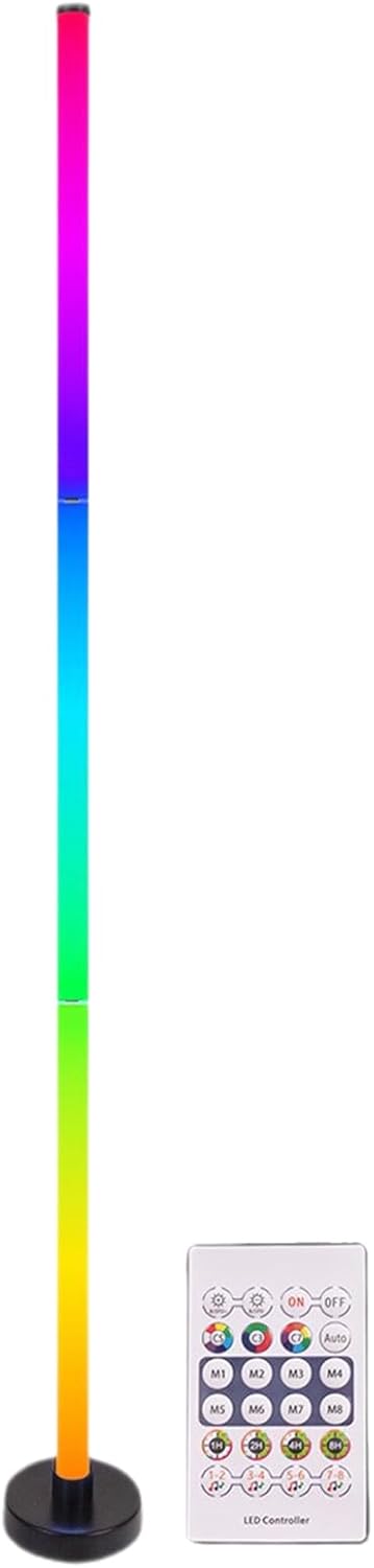 Generic LED Floor Lamp - Corner Standing Light, Modern Room Decor, App and
