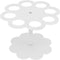 BESTonZON Acrylic Ice Cream Display Rack Cone Storage Stand Dessert Cone Holder