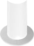SAFYY Stainless Steel Wall Split Flange, Self Adhesive Round Escutcheon Plate Cover for Various Pipes