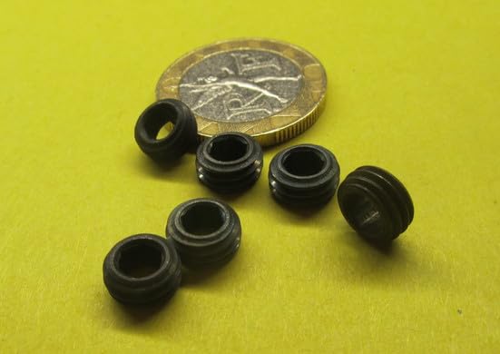 Generic Black Oxide Alloy Steel Hollow Lock Jam Set Screws 5/16"-24 x .156"