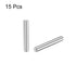 uxcell 1.5 x 10mm Dowel Pin, 304 Stainless Steel Wood Bunk Bed Dowel Pins, 15Pcs Shelf Pegs Support Shelves