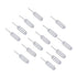 100PCS Clear Plastic Cupcake Pipettes for Strawberries and Desserts, Squeeze Transfer Dropper Liquid Injector