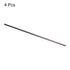 uxcell 4Pcs Carbon Fiber Tube 200mm, 2.5 x 4mm Pultruded Tubing for RC Airplane, Kite Wing, Quadcopter Arm