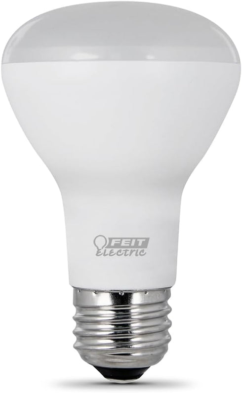 R20 Bulb, 45W 5000K 450 7.5W, Non-Dimmable, 11,000-Hour 11,000-Hour R20/850/10KLED/3, 3 Pack Feit Electric LED