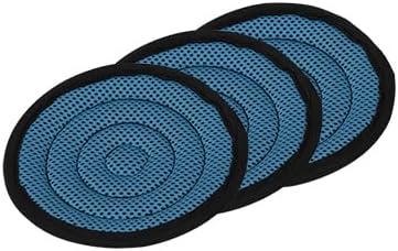 Klein Tools KHHTOPPAD2 Hard Hat Top Pad Replacement, Premium KARBN, 3-Pack, Blue
