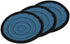 Klein Tools KHHTOPPAD2 Hard Hat Top Pad Replacement, Premium KARBN, 3-Pack, Blue
