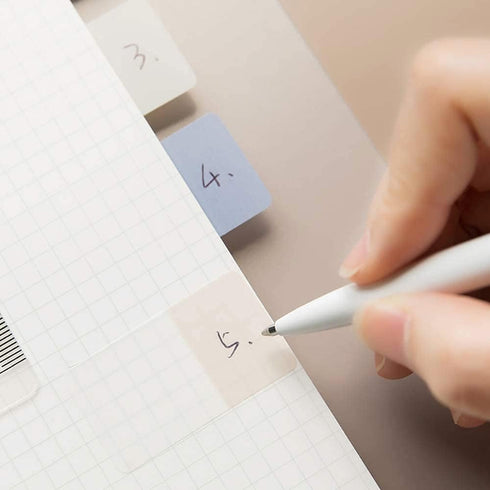 Index Tabs with Ruler, 4 Pack 660 Pieces Sticky Tab, Writable Repositionable Page Markers for Reading and File