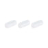MECCANIXITY Magnetic Stirrer Mixer Stir Bar Rod, 20mm(0.79") x 8mm Cylinder Shape PTFE Coating Magnet, 3Pcs