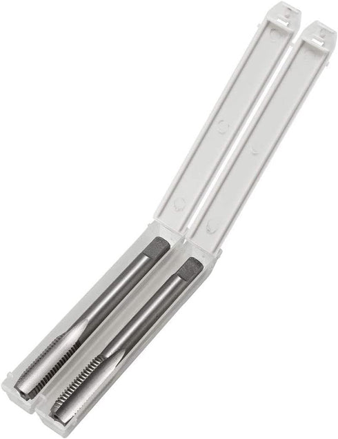 Metric Machine Thread Tap for Electric Drill, DIY H2 HSS Straight Flutes, M10 x 1.25mm (2pcs)