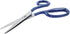 Klein Tools G718LRCB Scissors, Heavy Duty Carpet Shear with Large Ring, Curved Handles, Blunt Tips for Trimming Carpet