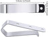 Garage Door Opener Remote Visor Clip Replacement for Liftmaster Chamberlain Sears Craftsman Garage Door Remote Opener Visor Clip 29B137, Stainless Steel, 2 Pack