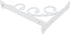 5.9" 2Pcs Triangle Shelf Brackets Wall Mounted Floating Shelves Tripod,Corner Brace Support,for Wooden Iron Plate