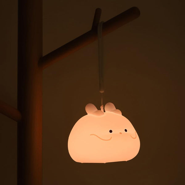 Dragon Nursery Night Light with Touch Sensor for Breastfeeding,BPA Free Silicone, Bedroom