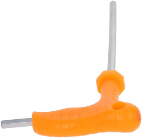 Utoolmart T Handle Allen Wrench, 4mm/0.16inch Metric Double Head T-Handle Hex Key Wrench, 151mm/5.94inch Total Length