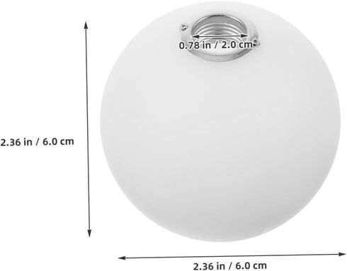 LIFKOME G9 Effortless Install Socket Round Lampshade Wall Sconce Lampshade for Chandeliers Shatterproof Plastic