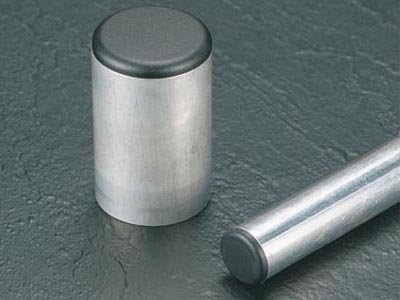 Pack of 8 Round Black Plastic Tubing Plugs, 1 1/8" End Caps for Steel Furniture/Fencing Post