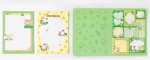 Kawaii Cute Memo Sticky Note Booklet, 6.30 x 8.27'', Kawaii Stationary Supplies for Teens Girls