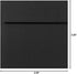 LUXPaper Square Invitation Envelopes, Midnight Black - Peel & Press, 3 1/4" x 3 1/4", 50 Qty, 80lb. Text