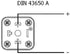 DIN 43650 Type A 3 Prong Solenoid Connector Plug with LED Light, Compatible with 12V & 24V