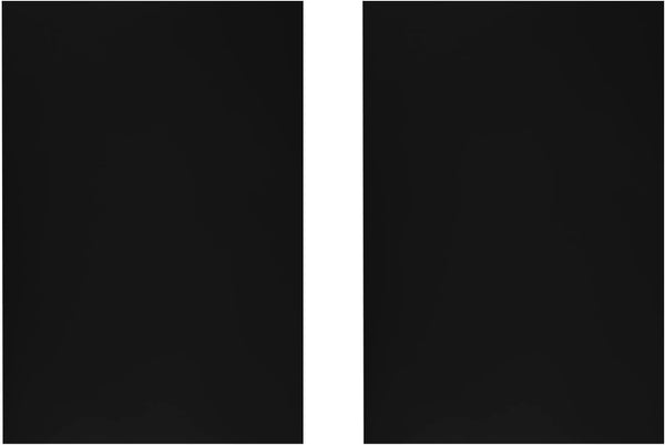 Dry Erase Magnetic Sheet, 11.7 Inch x 8 Inch, Black, 2 Pack Magnetic Board