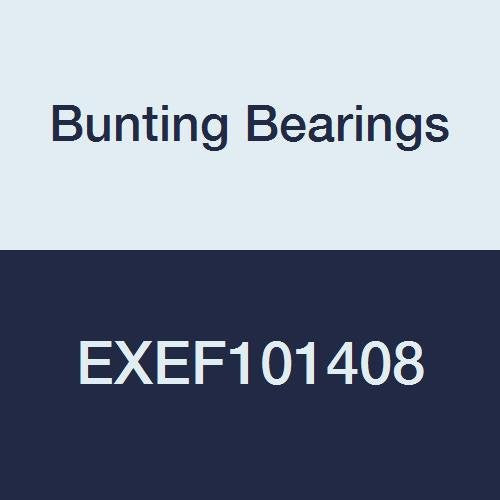Bunting Bearings EXEF101408 Extra Lubricant with PTFE Flange Bearing, Powdered Metal, SAE 841, 5/8"