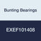 Bunting Bearings EXEF101408 Extra Lubricant with PTFE Flange Bearing, Powdered Metal, SAE 841, 5/8"