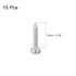 uxcell M2 Hex Socket Head Cap Self-Tapping Screw, 15Pcs 304 Stainless Steel, Hex Drive, Silver Tapping Screws