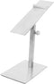 Adjustable Stainless Steel High Heels Display Stand Freestanding Shoe Riser for Retail